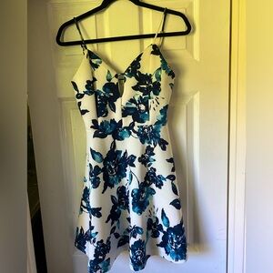 Floral summer dress